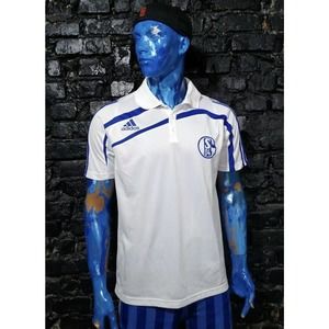 Schalke 04 Training Jersey Football Shirt Adidas P97760 Trikot Mens Size L